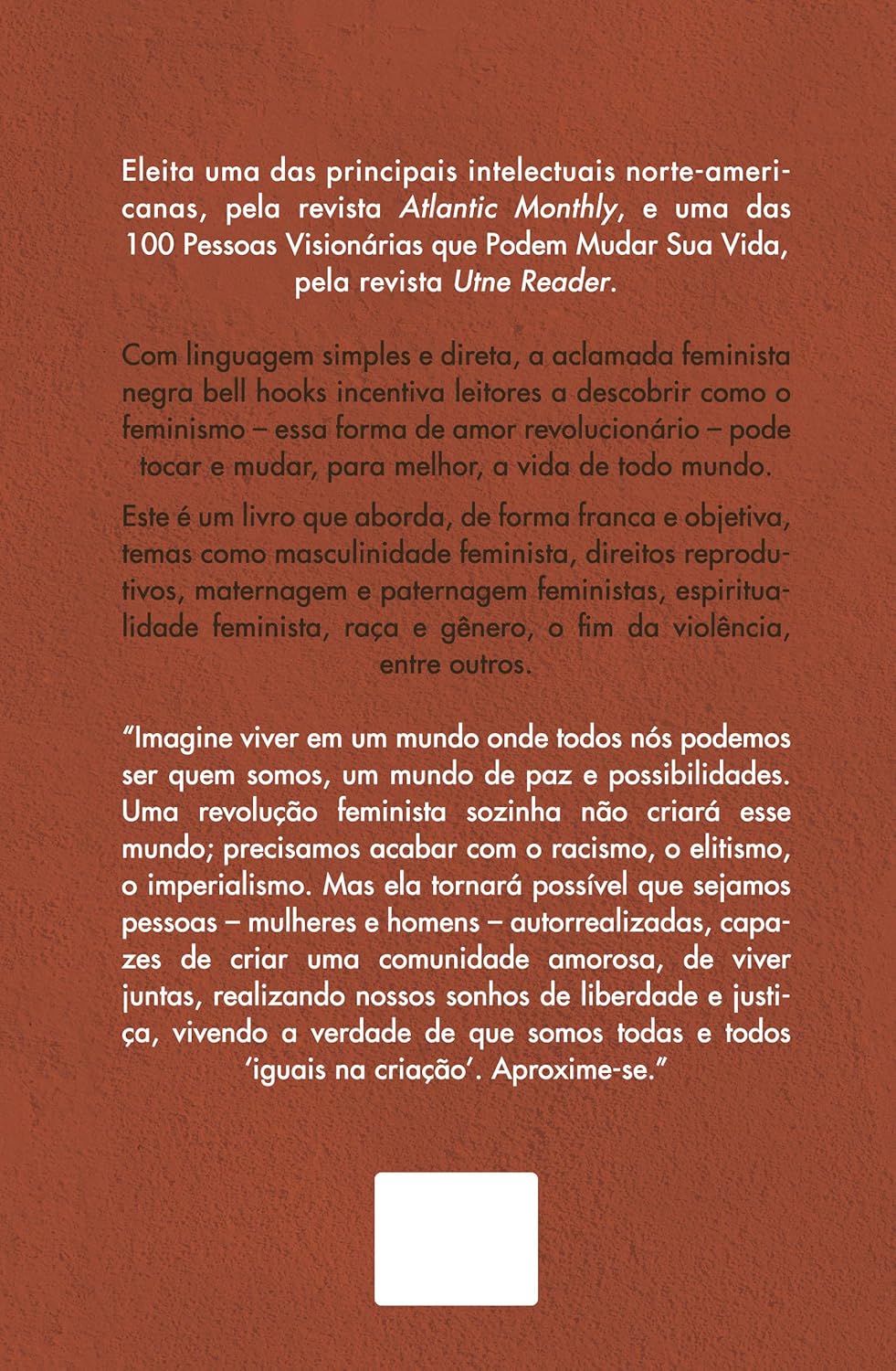 O Feminismo É para Todo Mundo: Políticas Arrebatadoras 2