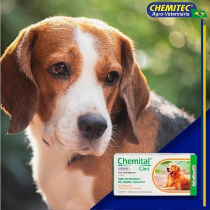 Vermífugo Chemital Cães 2
