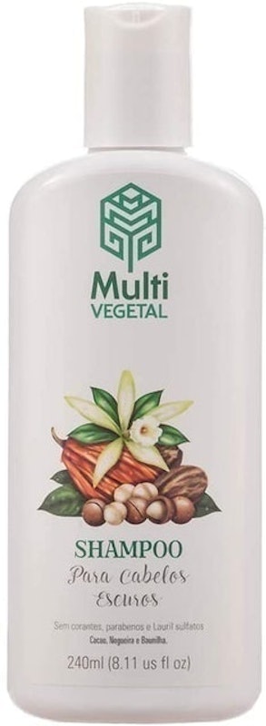 Shampoo Nogueira Cacau Cabelos Escuros 1
