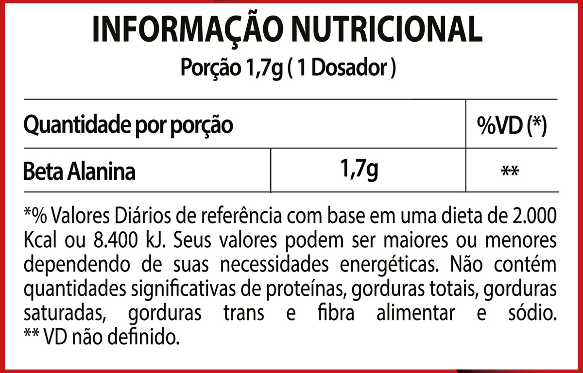 Beta-Alanina 200 g 2