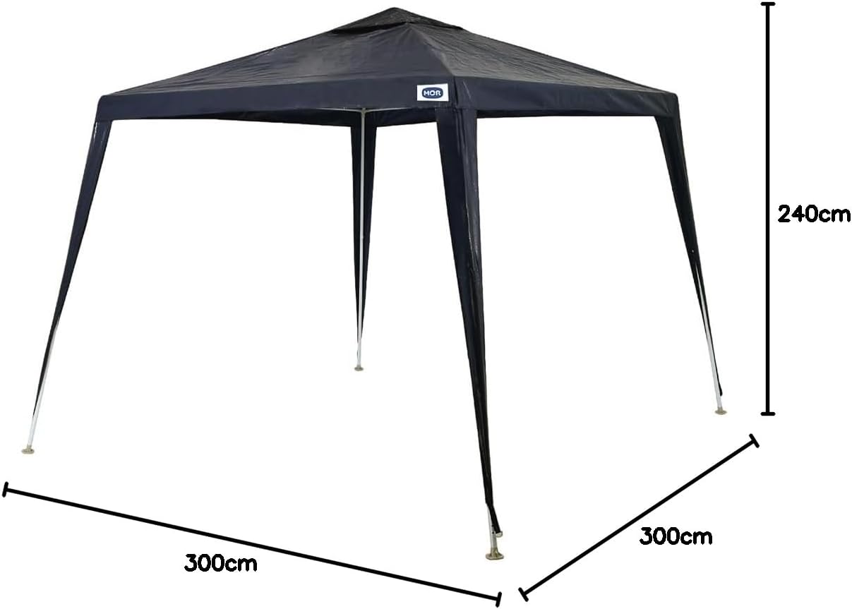 Gazebo 2,4 x 3 m Ráfia Mor 2