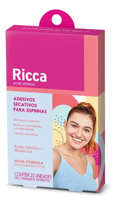 Adesivos Secativos para Espinhas Acne Defense Ricca 1
