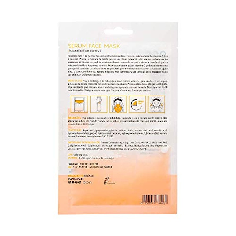 Máscara Facial com Vitamina C - Serum Face Mask 2