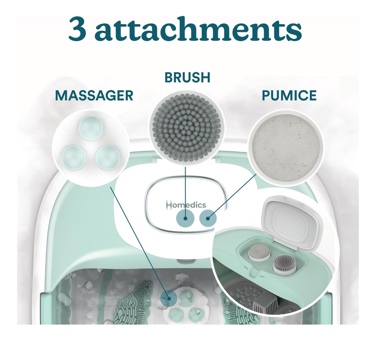 Hidromassageador para os Pés Smart Space Elite (127 V) 2