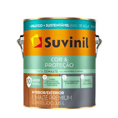 Esmalte Cor & Proteção Brilhante Base Água