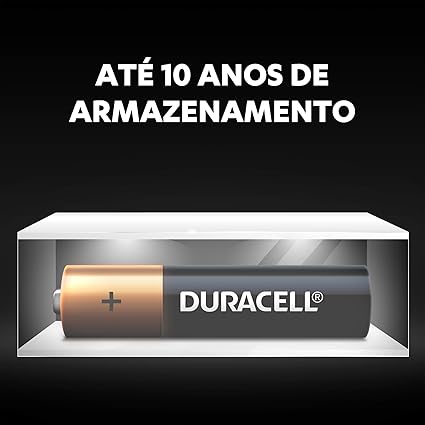 Pilha Alcalina Duracell Palito AAA 5