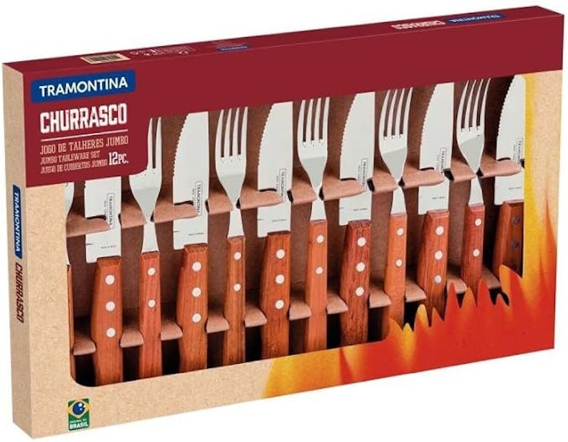 Jogo para Churrasco Tramontina Dynamic com Lâminas em Aço Inox 3