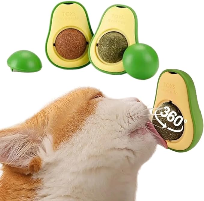 Abacate de Brinquedo para Gatos 4