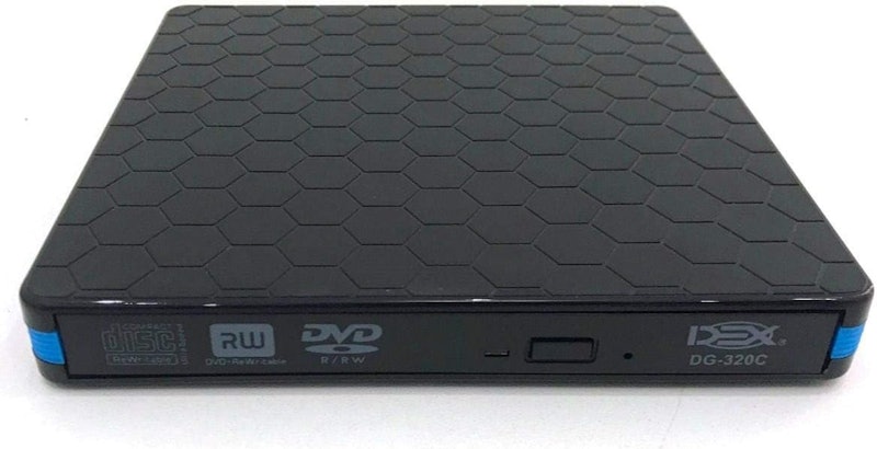 Gravador Externo de DVD USB 3.0 Tipo C Dex 2