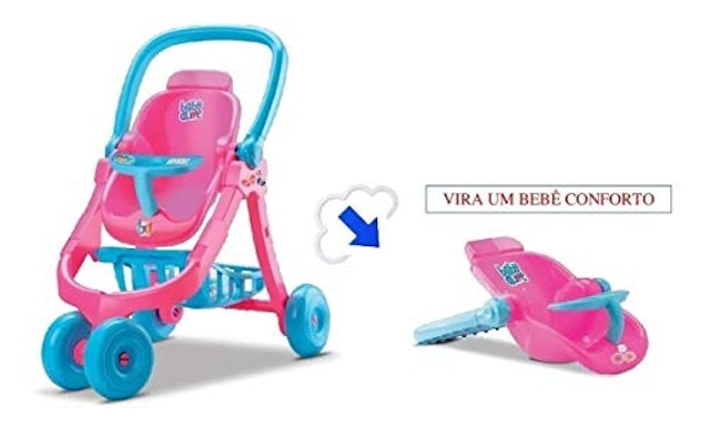 Carrinho de Boneca Baby Alive 4