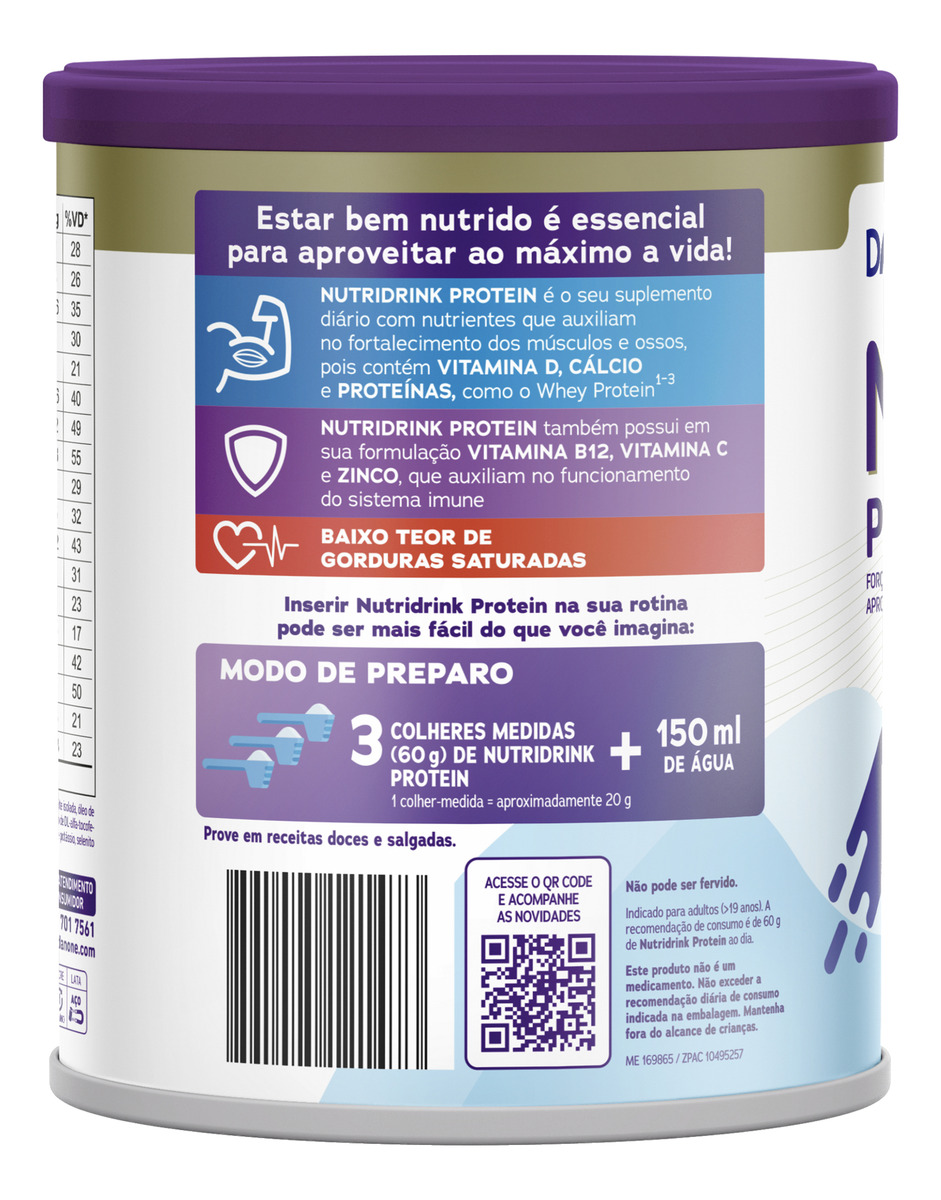 Nutridrink Protein Pó Sem Sabor - 700 g 2