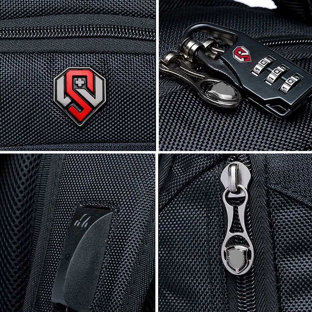 Mochila Executiva Antifurto Swissport 5