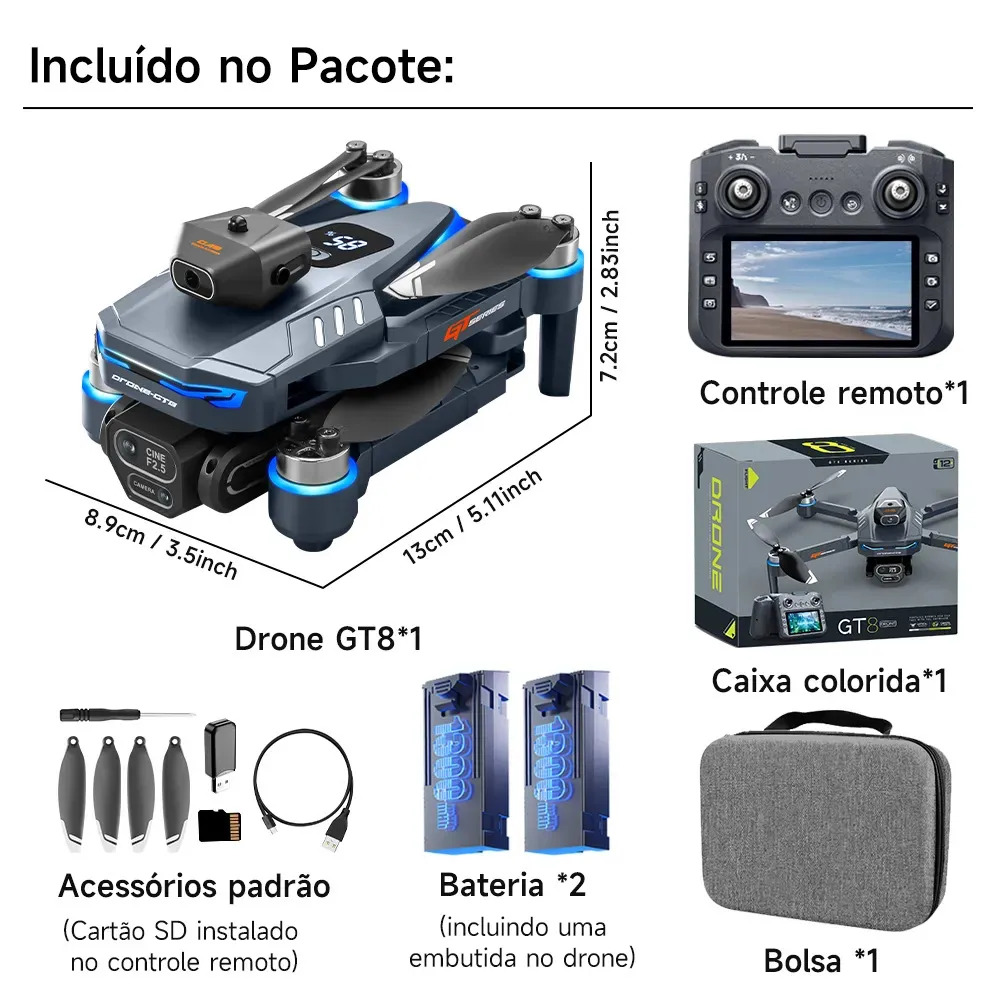 Drone com Câmera 4K 2