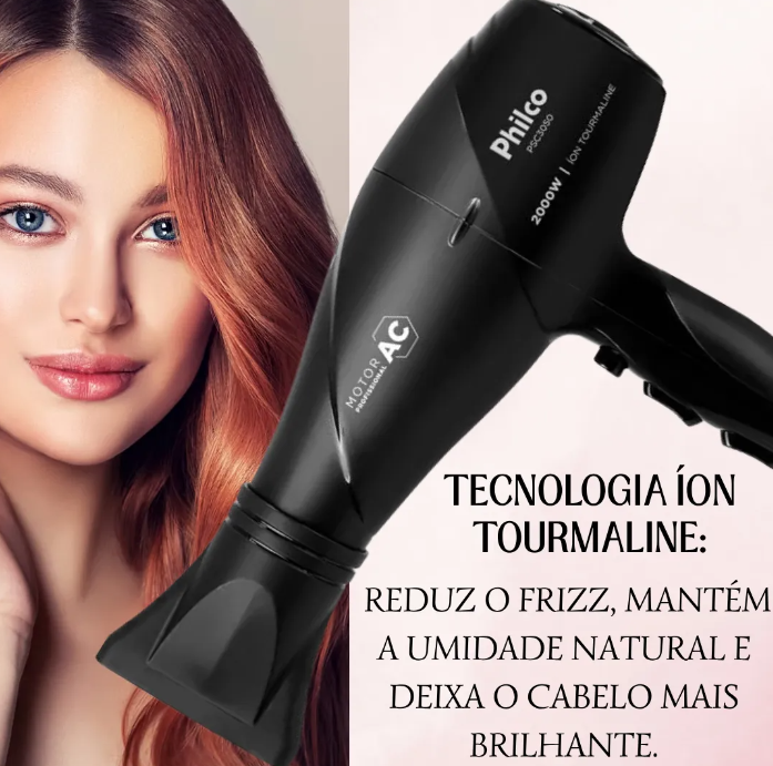 Secador de Cabelo Motor Profissional 2