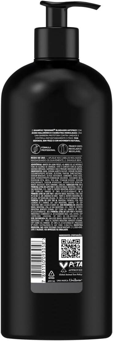 Shampoo Tresemmé Blindagem Antifrizz  2