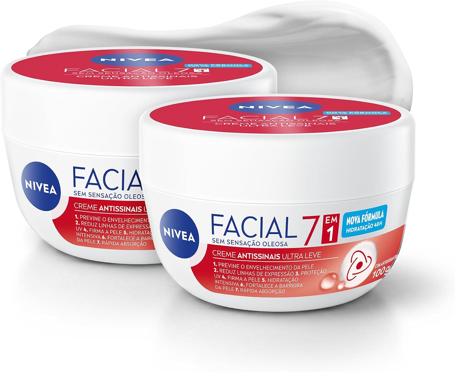 Creme Facial Antissinais Ultraleve 7 em 1 1