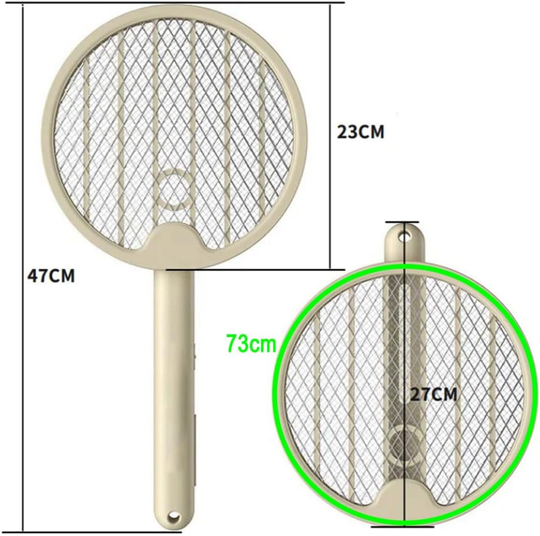 Raquete Mata-Mosquito Elétrica 4 em 1 Luz UV Automático Leva Pro Pet 4