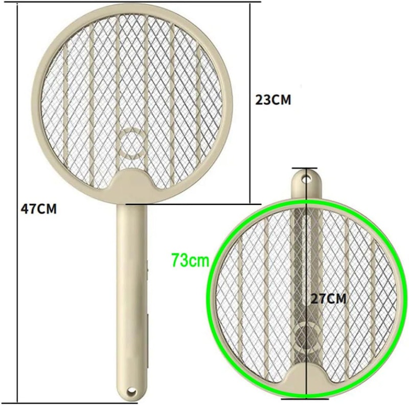 Raquete Mata-Mosquito Elétrica 4 em 1 Luz UV Automático Leva Pro Pet 4