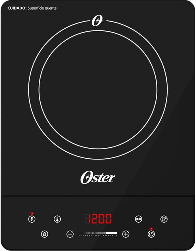 Cooktop de Indução 1 Boca Oster Touch Screen Portátil 1