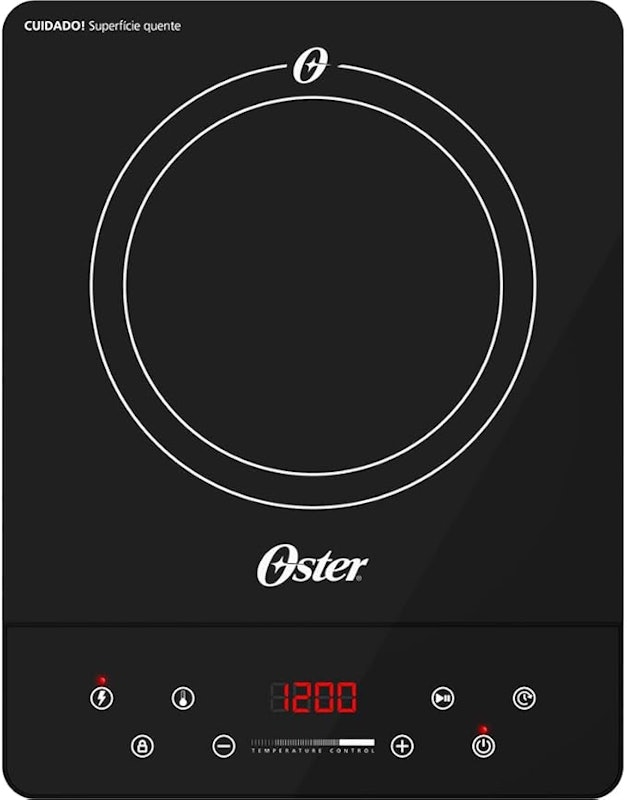 Cooktop de Indução 1 Boca Oster Touch Screen Portátil 1