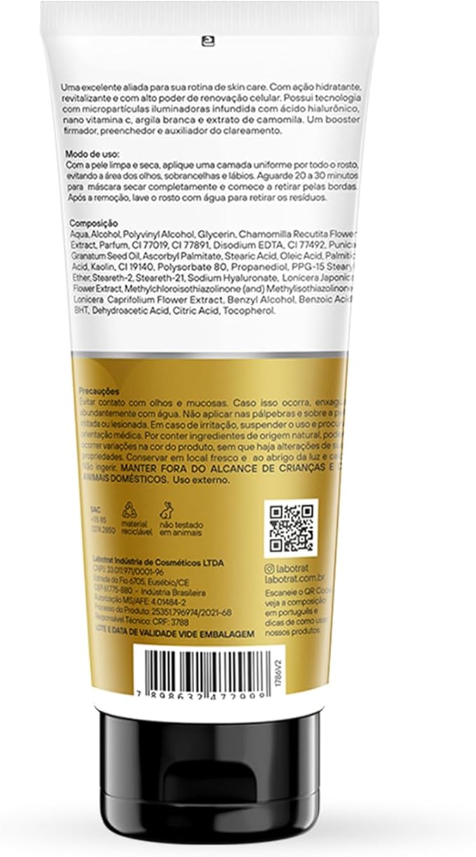 Máscara Facial Peel Off Ouro 2