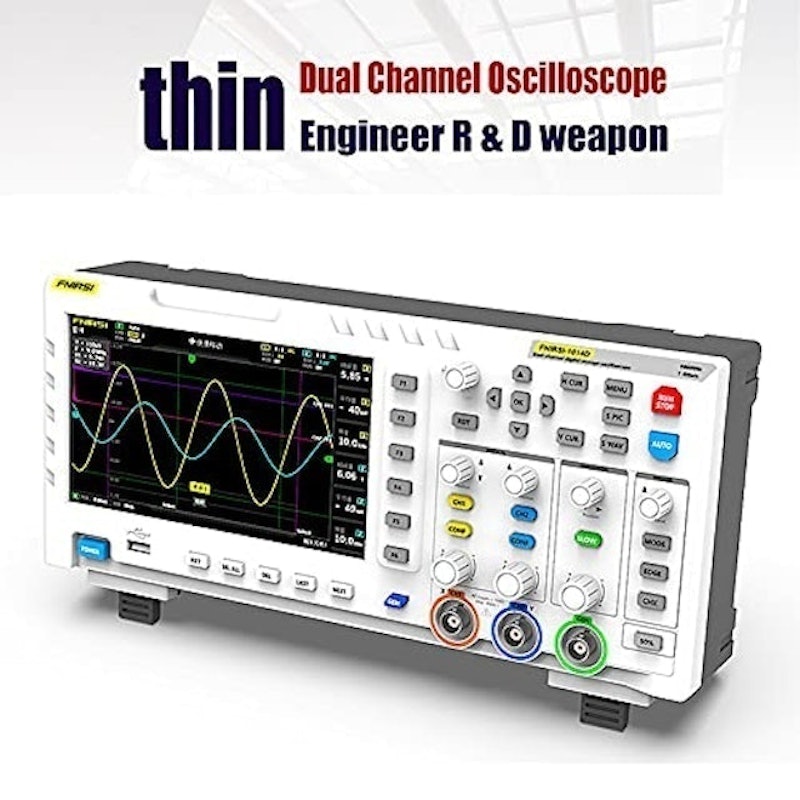 Osciloscópio Digital Tomshin de Bancada FNIRSI-1014D 2