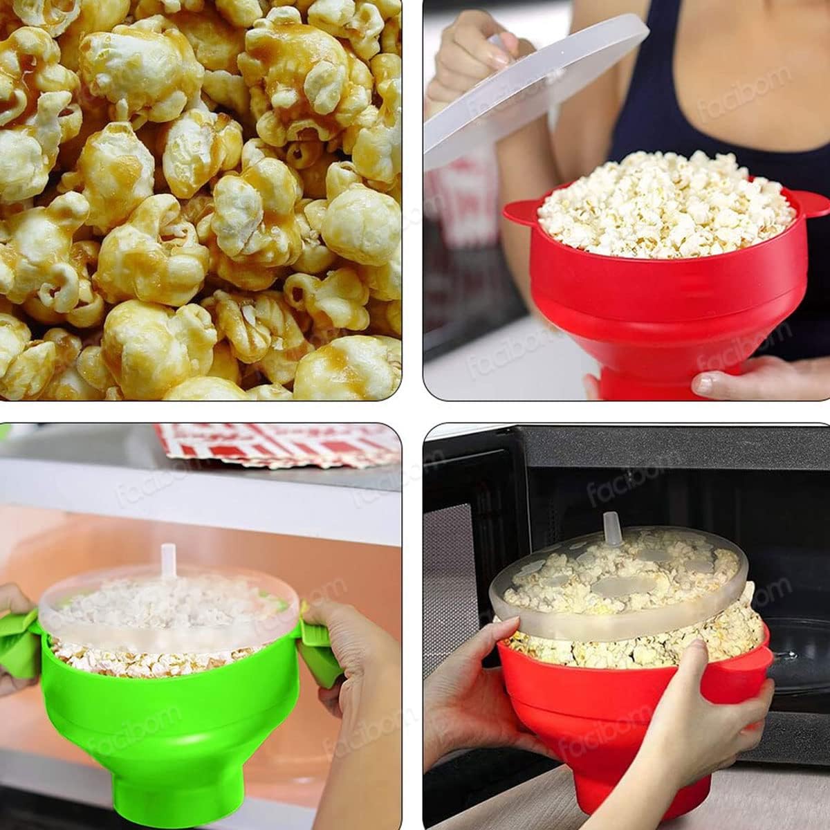 Pipoqueira em Silicone para Micro-Ondas  4