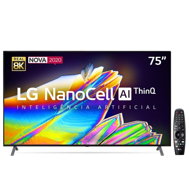Smart TV 75 Polegadas 8K LG NanoCell Foto 1
