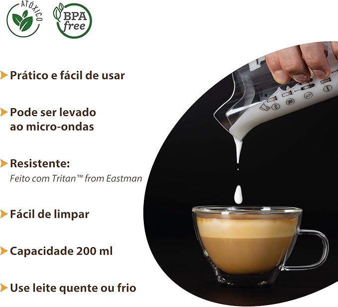 Espumador de Leite Pressca 2