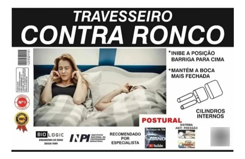 Travesseiro Contra Ronco 1