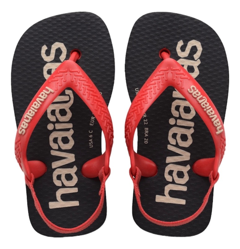 Chinelo Havaianas Baby Logomania 1