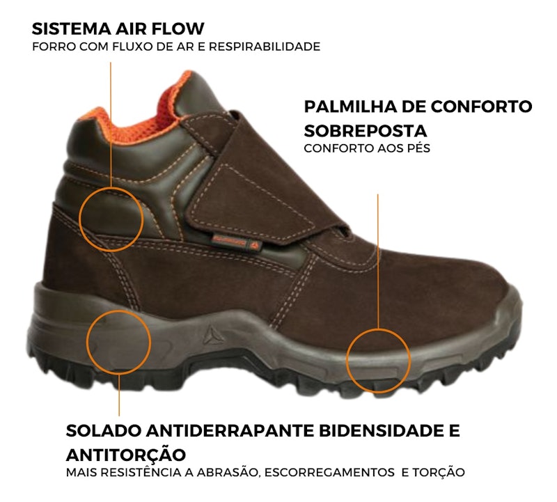 Bota Vitória OB SRA Delta Plus 2