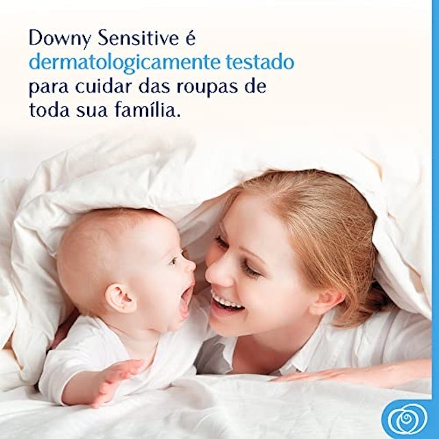 Amaciante Downy Sensitive Hipoalergênico para Roupa de Bebê (1,35 L) 3