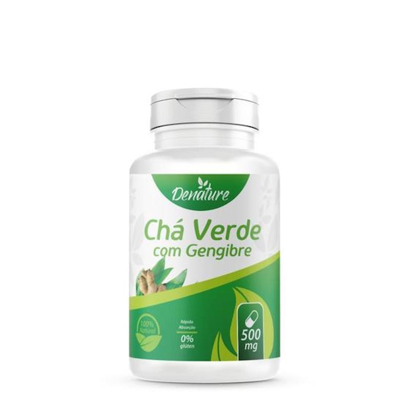 Chá Verde com Gengibre - 3 Frascos 1