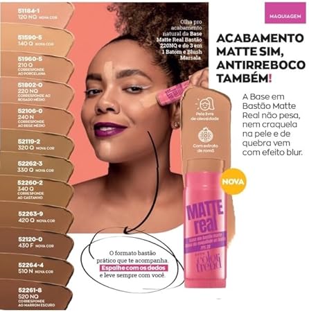 Base em Bastão Matte Real 5