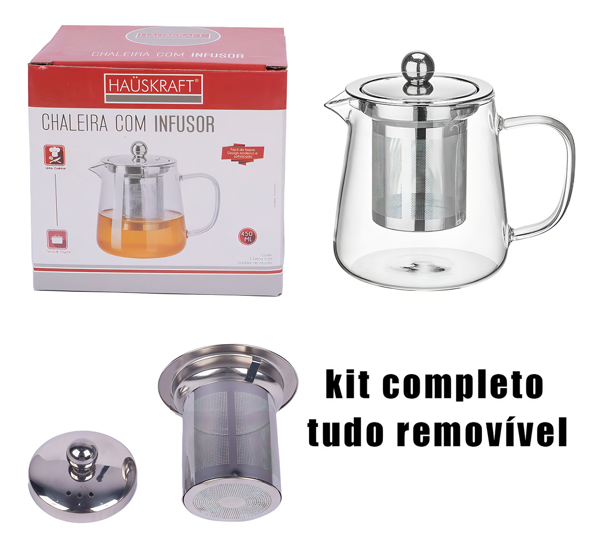 Chaleira Inf Boro 450 ml Hauskraft 4