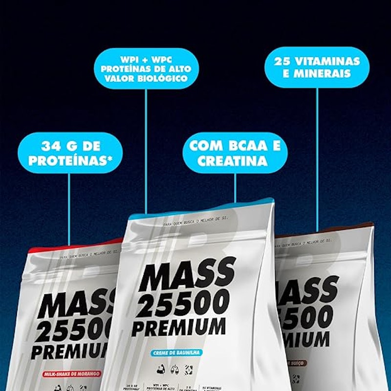 Hipercalórico Mass 25500 Premium 2