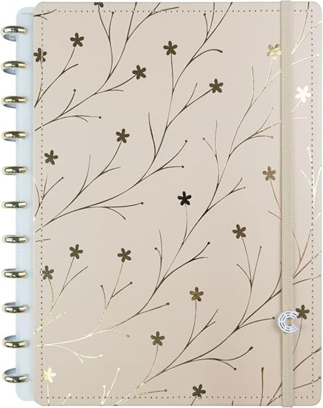 Caderno Miss Floral by Giulia Benite Grande 1