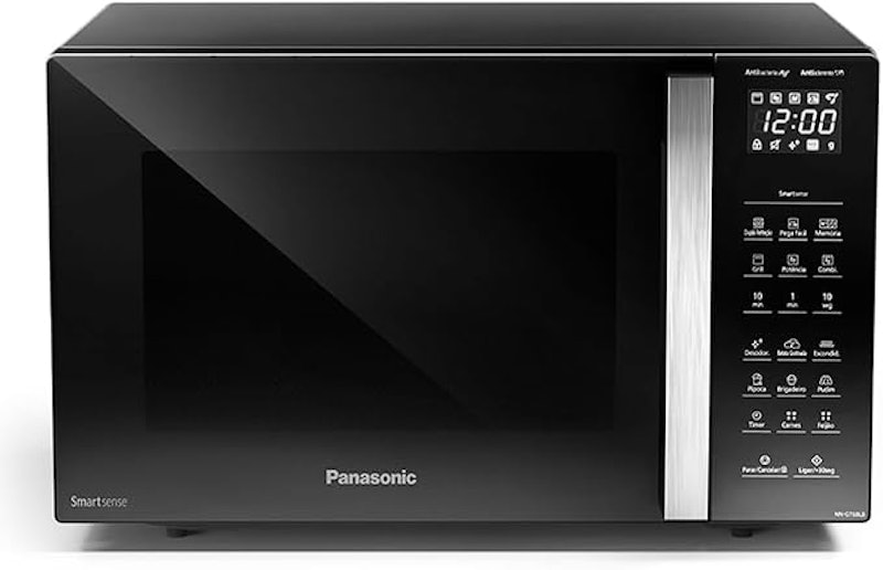 Micro-Ondas Intuitive+ com SmartSense e Grill 30 L Black Glass 1