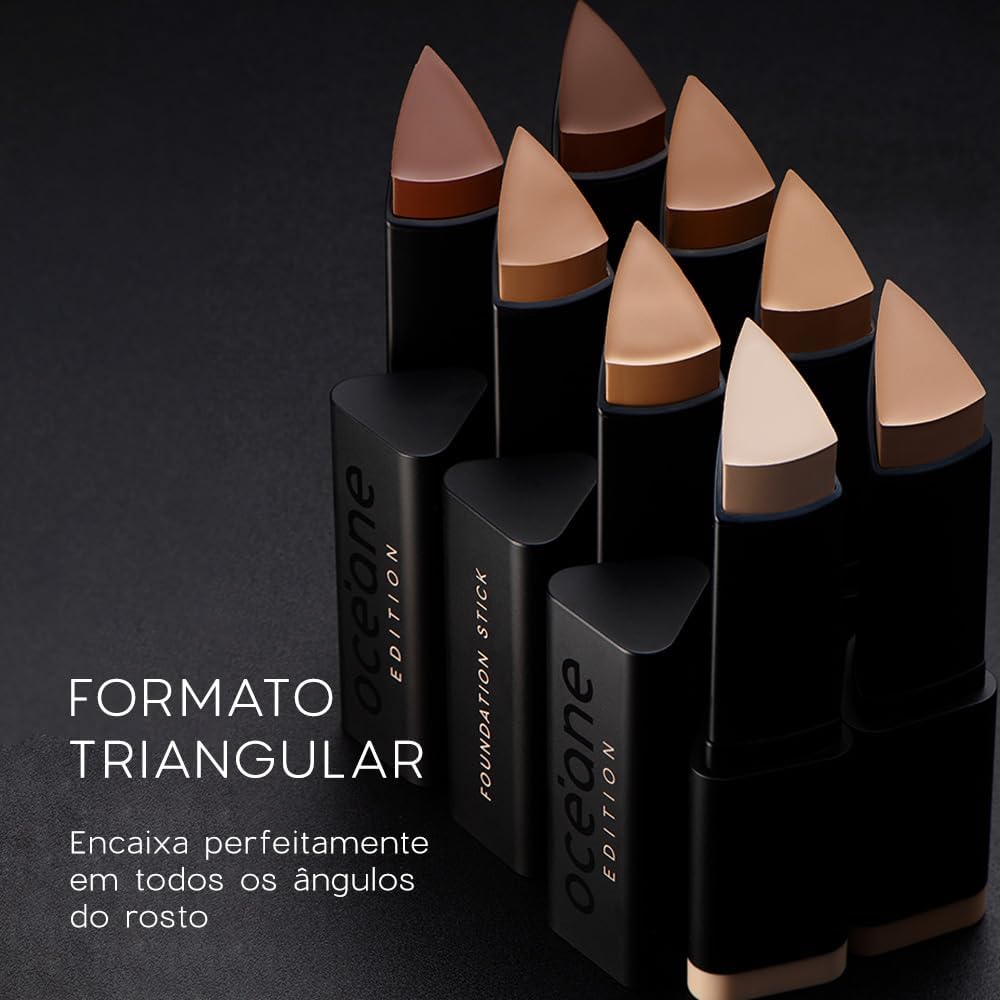 Base em Bastão Média Semi-Matte - Foundation Stick Océane Edition 5