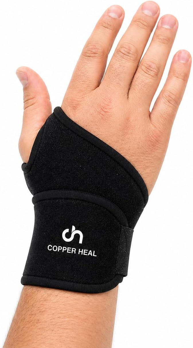 Munhequeira Ajustável Copper Heal 1