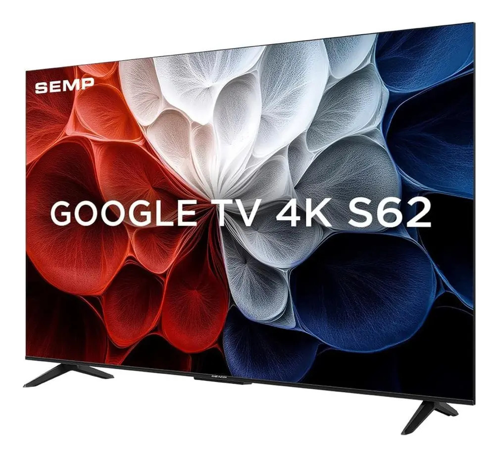 Semp Smart TV 55 Polegadas S62 4K UHD Google TV 2