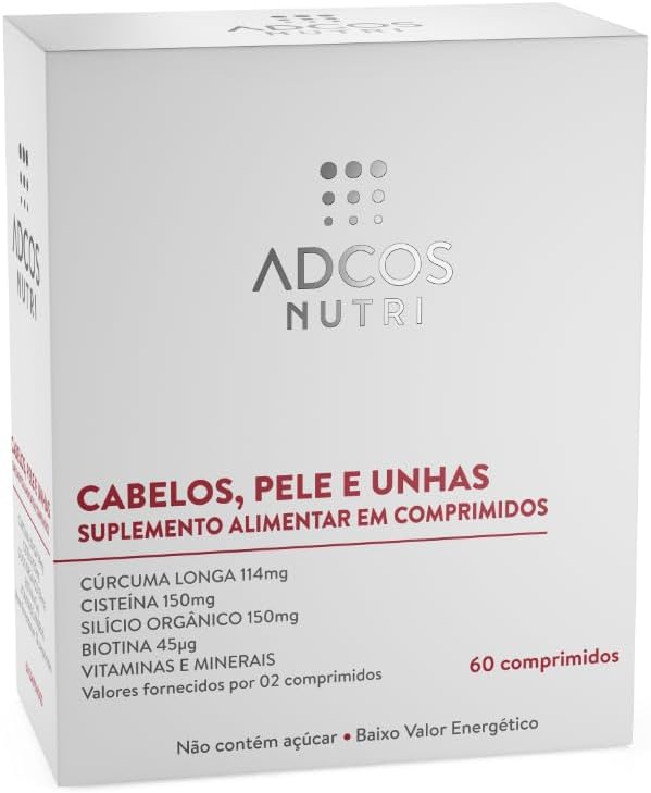 Adcos Nutri Cabelos, Pele e Unhas 1