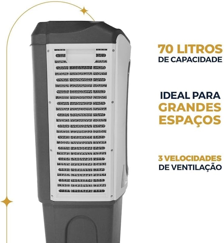 Climatizador de Ar Britânia 70 L 4 em 1 4
