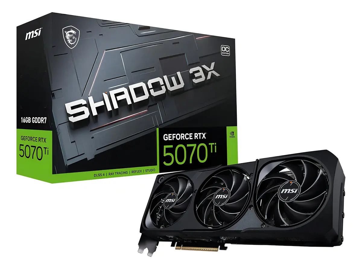 GeForce RTX 5070 Ti 16 G Shadow 3X OC 1