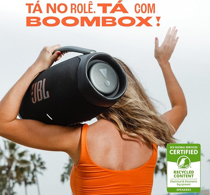 Caixa de Som Boombox 3 Wi-Fi 4