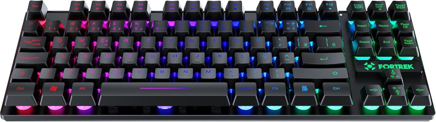 Teclado Gamer Fortrek Fearless 80 TKL 4
