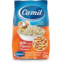 Milho de Pipoca Premium Camil