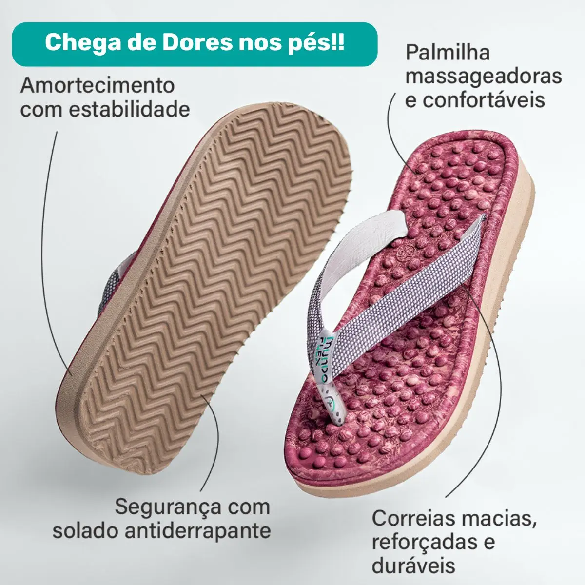 Chinelo Anabela Anatômico  2