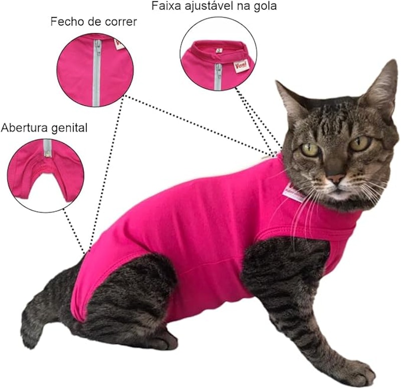 Roupa Cirúrgica Gato Unissex Cotton 2
